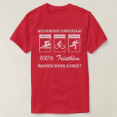 100 Triathlon-zwemcyclus T-shirt (Design voorkant)