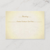 100 Trouwbehuizingen perkamentpapier Informatiekaartje (Achterkant)