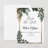 100+ Trouwkaart Save the date uitnodiging (Voorkant / Achterkant)