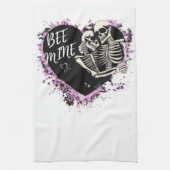 100% twill cotton kitchen towels with a sweet coup theedoek (Verticaal)