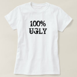 100% Ugly Snoep oranje T-shirt