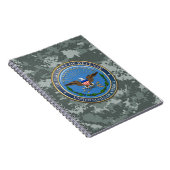 [100] US Ministerie van Defensie (DOD) Embleem [3D Notitieboek (Rechterzijde)