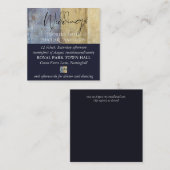 100 UW Bemiddeling voor het stadszeemacht Vierkante Visitekaartje (Voorkant / Achterkant)