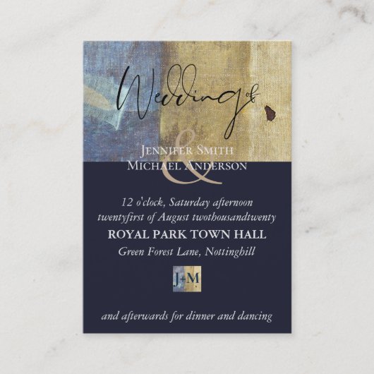 100 UW Bemiddeling voor het stadszeemacht Visitekaartje (Voorkant)