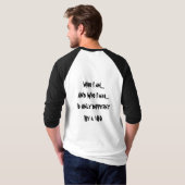100% van de christenen (180 versie) t-shirt (Achterkant volledig)