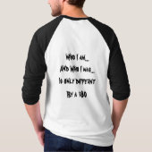 100% van de christenen (180 versie) t-shirt (Achterkant)