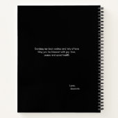 100% van de echtscheidingen eindigt in een geluksb notitieboek (Achterkant)