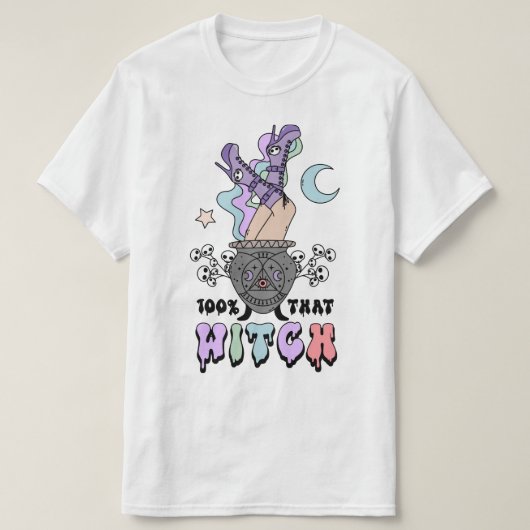 100% van de Gothic T-shirt (Design voorkant)