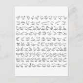 100 van 's werelds beste racks briefkaart (Voorkant)