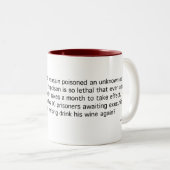 100 vaten met poeder tweekleurige koffiemok (Voorkant rechts)