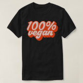 100 Vegan 1 T-shirt (Design voorkant)