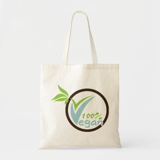 100% Vegan Canvas herbruikbare zakken Tote Bag (Voorkant)