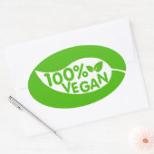 100% Vegan Culinaire Label (Envelop)
