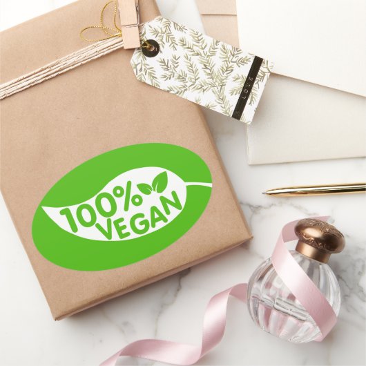 100% Vegan Culinaire Label (Geschenken)