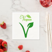 100% Vegan Paper Napkins Servet (Insitu)
