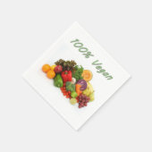 100% Vegan Paper Napkins Servet (Hoek)