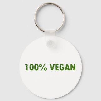 100% Vegan Sleutelhanger