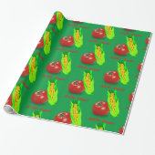 100% Vegan Wrapping Paper Cadeaupapier (Uitgerold)