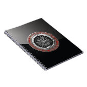 [100] Vegvisir - Viking Silver Magic Runass Notitieboek (Rechterzijde)