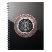 [100] Vegvisir - Viking Silver Magic Runass Notitieboek (Voorkant)