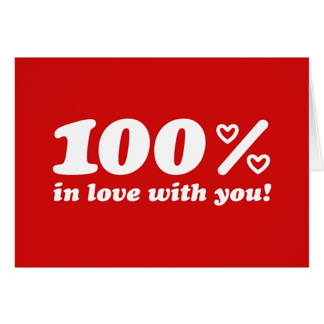 100% Verliefd Op Jou (Voorkant Horizontaal)