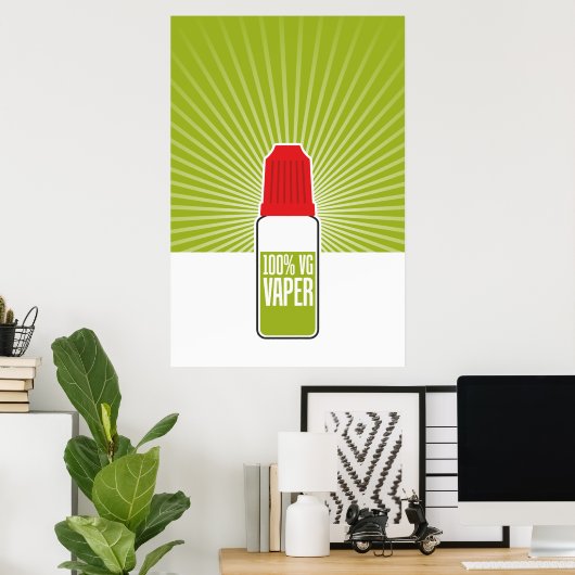 100% VG POSTER (Thuiskantoor)