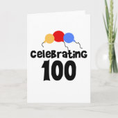 100 vieren kaart (Voorkant)