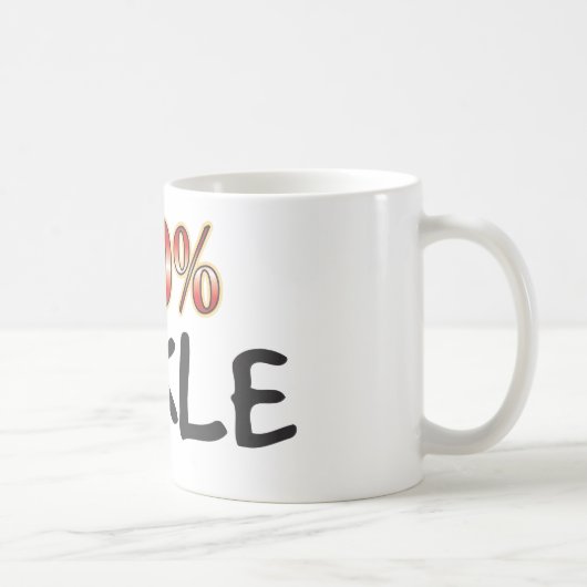 100 % vliegen koffiemok (Rechts)
