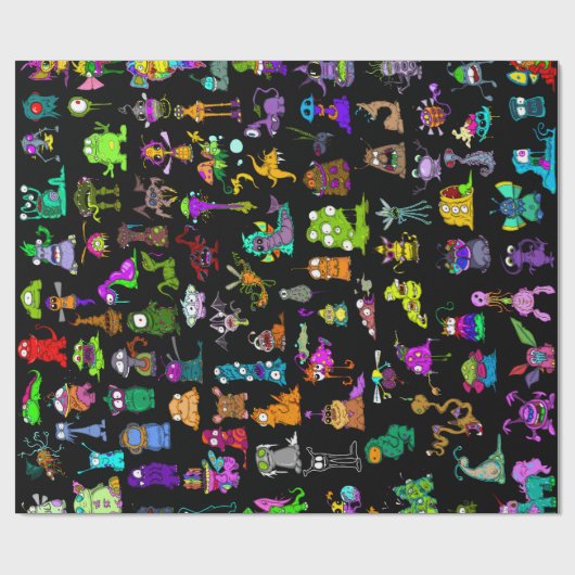 100 Voidlings Wrapping Paper Cadeaupapier (Vlak)