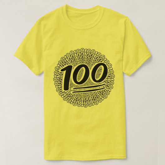 100 voor de eeuwigheid t-shirt (Design voorkant)