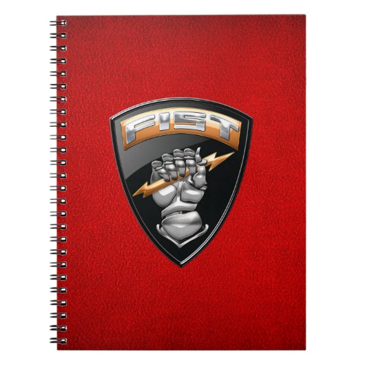 [100] Voorwaarts waarnemer (FIST) [Embleem] Notitieboek (Voorkant)