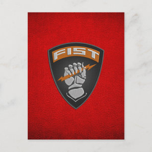 [100] Voorwaartse waarnemer (FIST) [Patch] Briefkaart