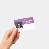 100% werknemerspas badge (Handheld)