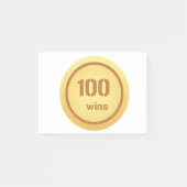 100 wins-Post-it® notes (Voorkant)