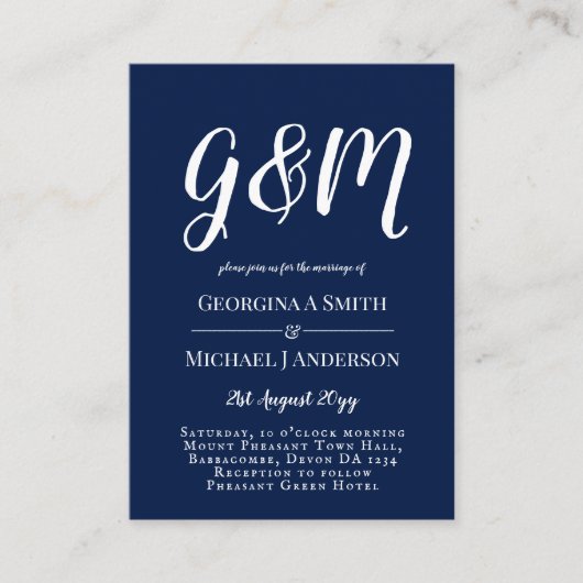 100 x Budget PHOTO Wedding Invitations with ENVL. Advieskaart (Voorkant)