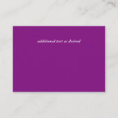 100 x Dank je wel VERPLEEGSTER of andere MEDI meer Advieskaart (Achterkant)