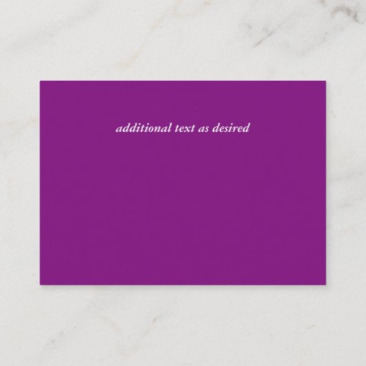 100 x Dank je wel VERPLEEGSTER of andere MEDI meer Advieskaart (Achterkant)