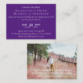 100 x FOTO Wijziging Datum Uitstel incl ENVL. Advieskaart (Voorkant / Achterkant)