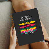 100 year celebration black history month 2026 planner