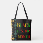 100 year celebration black history month 2026 Tote Bag (Achterkant)
