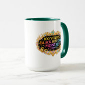 100 Years Black History Combo Mug Mok (Voorkant rechts)