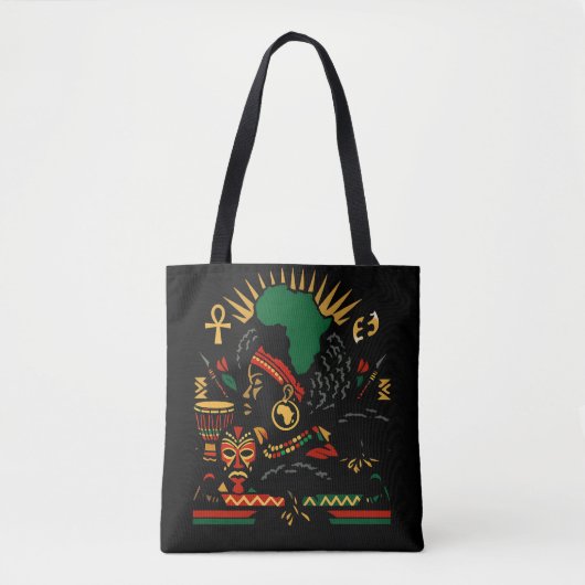 100 Years of Black History Month 2026 Celebration Tote Bag (Voorkant)