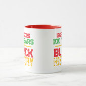 100 Years of Black History Typography Mok (Midden)