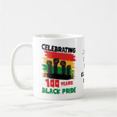 100 Years Souvenir Centennial Black History Month Koffiemok (Links)