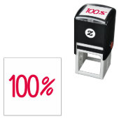 "100%" zelfinkend stempel (In situ)