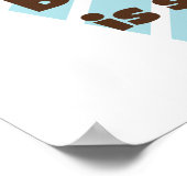 100 zijn is Sweet Birthday T-shirts en cadeautjes Poster (Hoek)