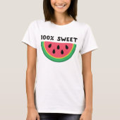 100 % zoete T-Shirt (Voorkant)