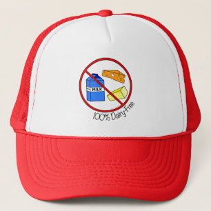 100% zuivelvrij trucker pet
