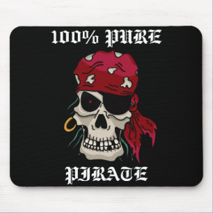 100% zuiver Pirate Mouse Mat Muismat