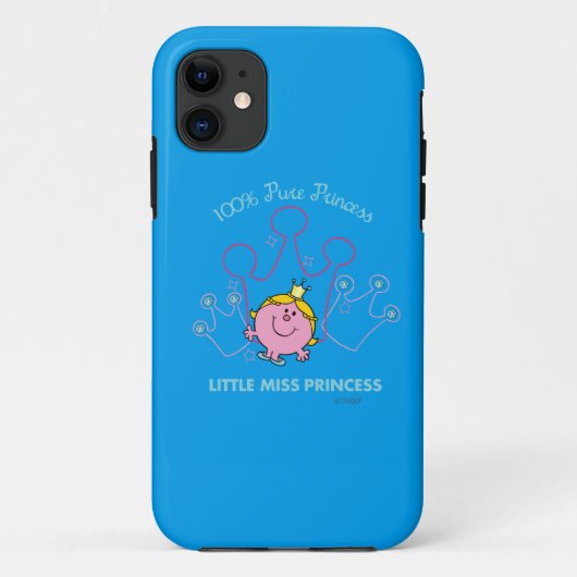 100% zuivere prinses - kleine Miss Princess Case-Mate iPhone Case (Achterkant)